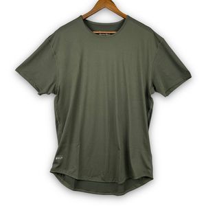 BYLT Shirt Mens XL Green Premium Basics Drop Cut S/S Performance